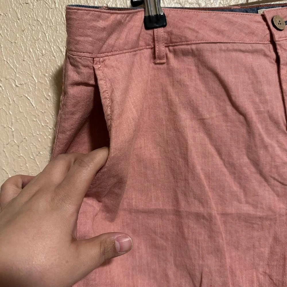 Faherty‎ Shorts Men’s Linen Organic Cotton Blend Size 36